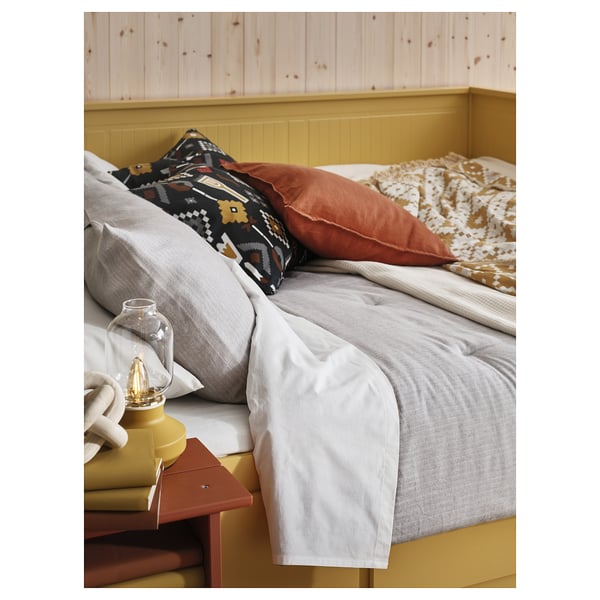 IKEA STRUTBRÄKEN Comforter set gray Full/Queen