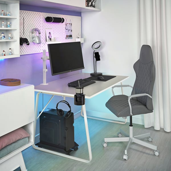 IKEA STUBBERGET Bracket For Monitor White