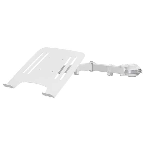 IKEA STUBBERGET Laptop holder with arm white
