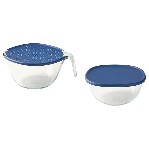 IKEA SUMPCYPRESS Bowl with lid set of 2