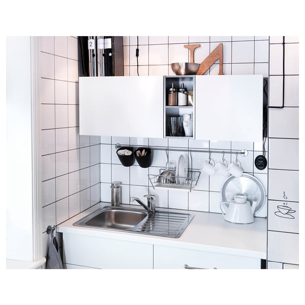 IKEA SUNDSVIK Kitchen Faucet Chrome Plated