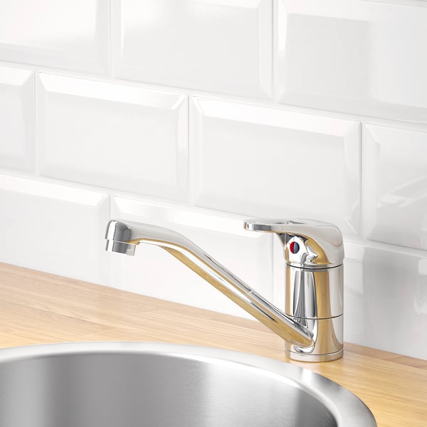 IKEA SUNDSVIK Kitchen Faucet Chrome Plated