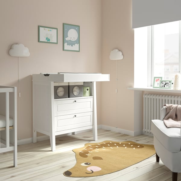 IKEA SUNDVIK Changing Table/chest White