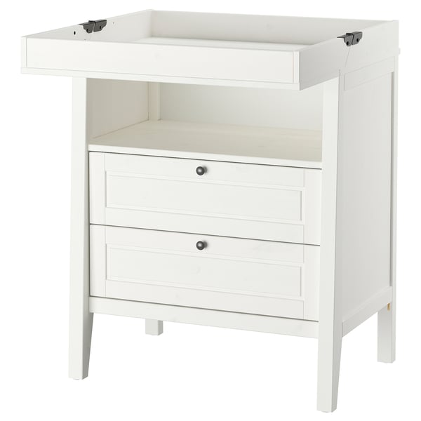 IKEA SUNDVIK Changing table/chest white