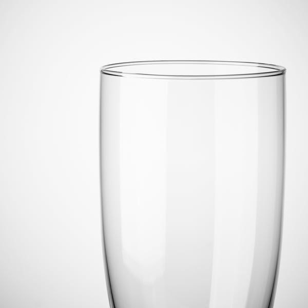 IKEA SVALKA Champagne Flute Clear Glass 7 Oz