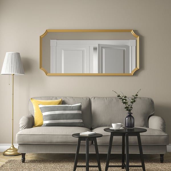 IKEA SVANSELE Mirror Gold 28 3/4x62 1/4 "