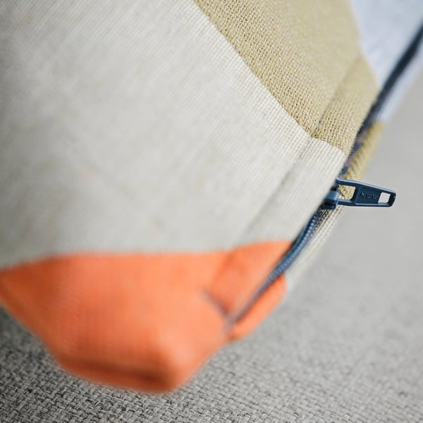 IKEA SVARTHÖ Cushion Cover Orange/multicolor 20x20 "