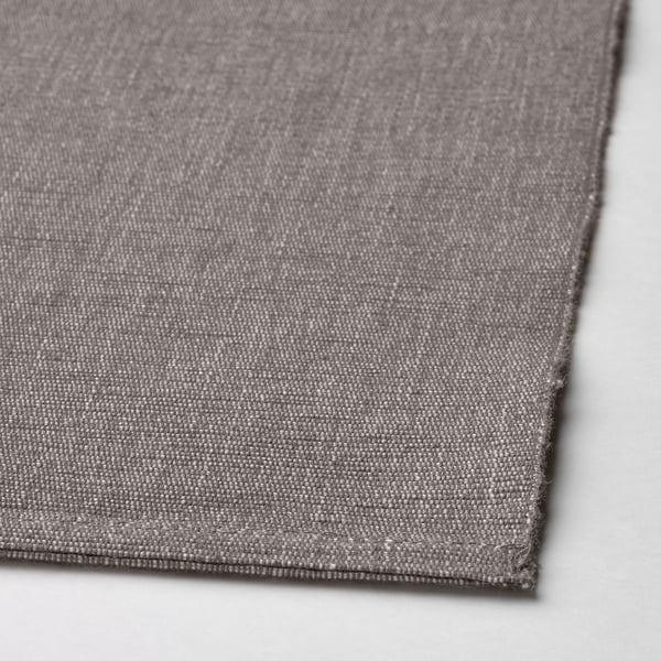 IKEA SVARTSENAP Place Mat Gray 14x18 "