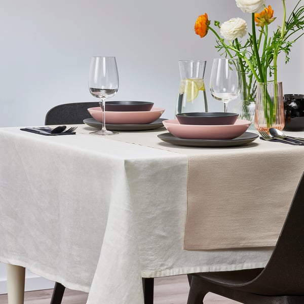 IKEA SVARTSENAP Table Runner Natural 14x51 "