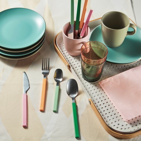 IKEA TÅNGMÄRLA 16-piece Flatware Set Multicolor