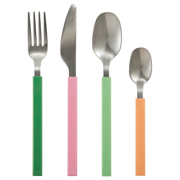 IKEA TÅNGMÄRLA 16-piece flatware set multicolor