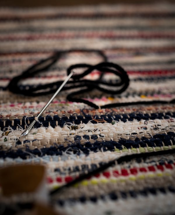 IKEA TÅNUM Rug Flatwoven Assorted Colors 2 ' 0 "x2 ' 11 "