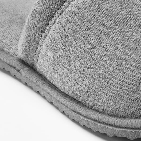 IKEA TÅSJÖN Slippers Gray S/M