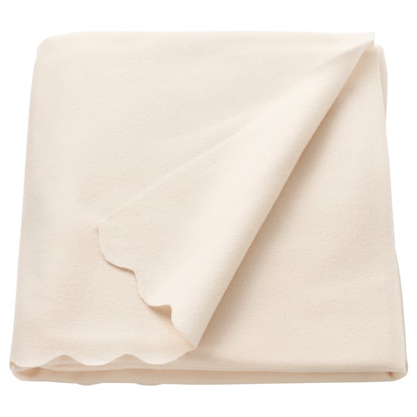 IKEA THORGUN Throw off-white 47x63 "