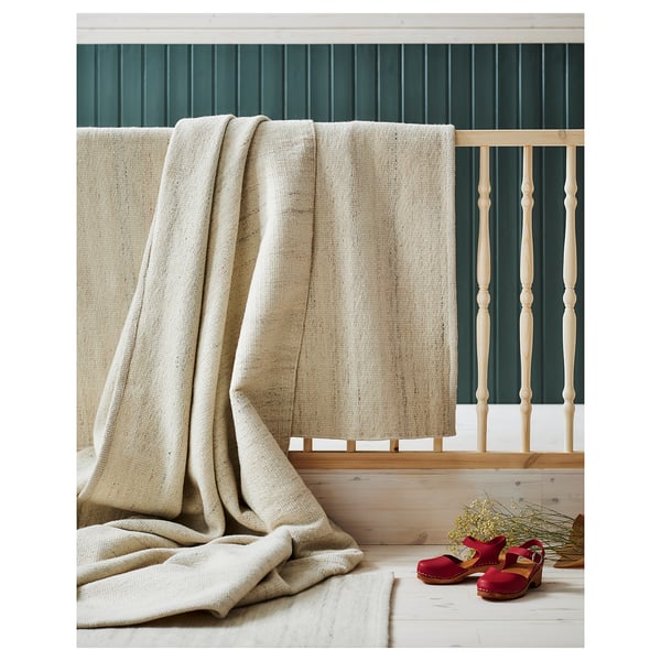 IKEA TIDTABELL Rug Flatwoven Beige 2 ' 7 "x4 ' 11 "