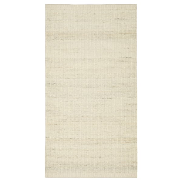 IKEA TIDTABELL Rug flatwoven beige 2 ' 7 "x4 ' 11 "