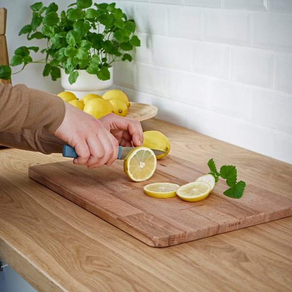 IKEA TIGERBARB 3-piece Knife Set Gray-turquoise
