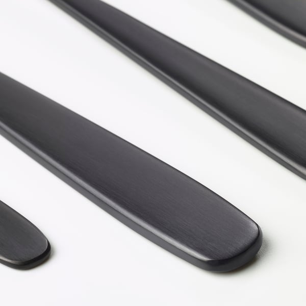 IKEA TILLAGD 20-piece Flatware Set Black
