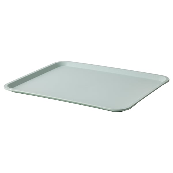IKEA TILLGÅNG Tray pale green 15x11 "