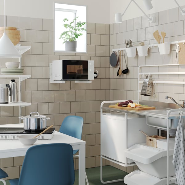 IKEA TILLREDA Microwave Oven White