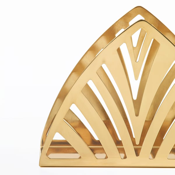 IKEA TILLSTÄLLNING Napkin Holder Brass Color