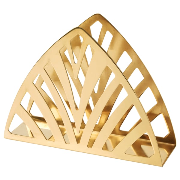 IKEA TILLSTÄLLNING Napkin holder brass color