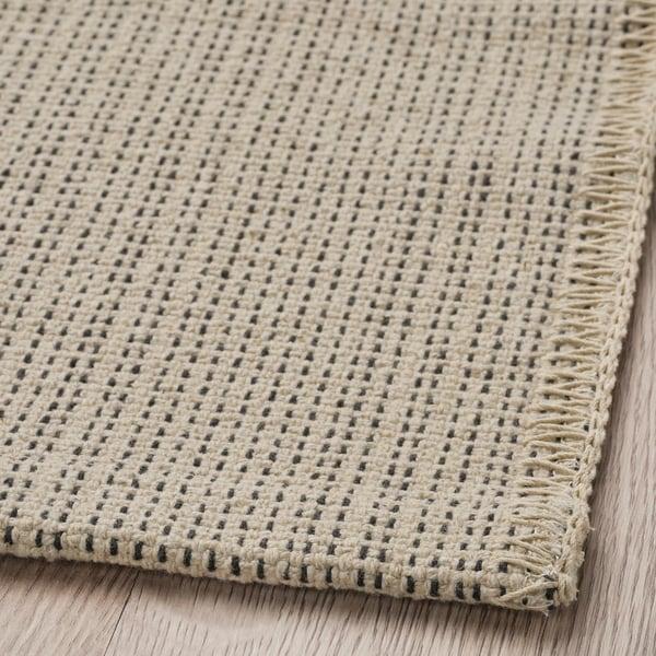 IKEA TIPHEDE Rug Flatwoven Natural/black 1 ' 8 "x2 ' 7 "