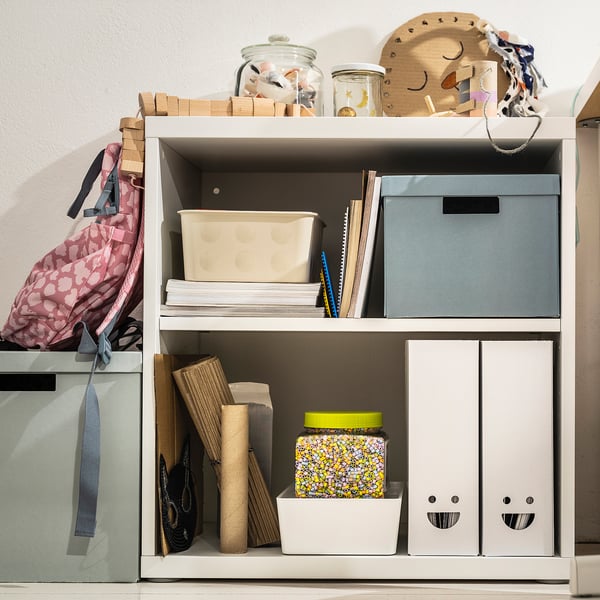 IKEA TJABBA Magazine File White