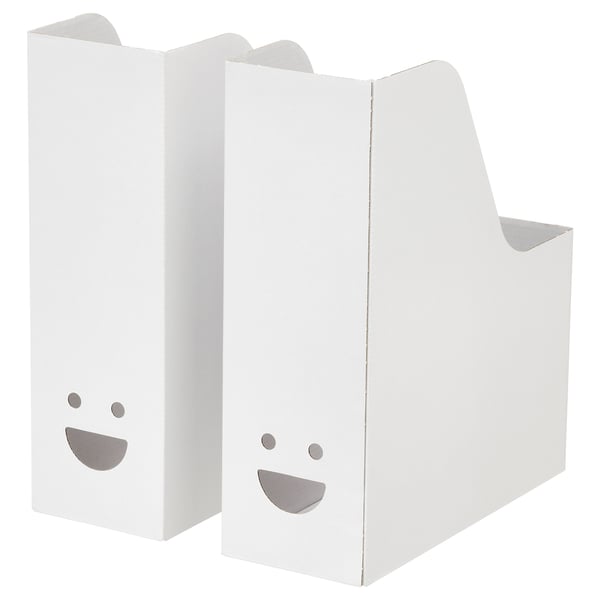 IKEA TJABBA Magazine file white