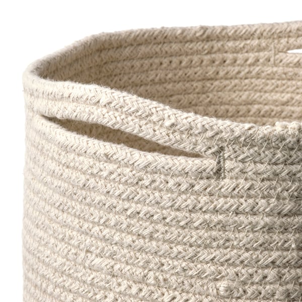IKEA TJABBIG Basket Natural 9 ¾x9 "
