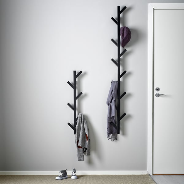 IKEA TJUSIG Hanger Black 30 ¾ "