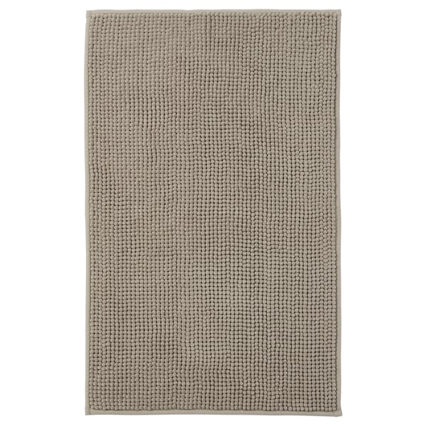 IKEA TOFTBO Bath mat beige 20x31 "