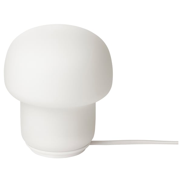 IKEA TOKABO Table lamp glass opal