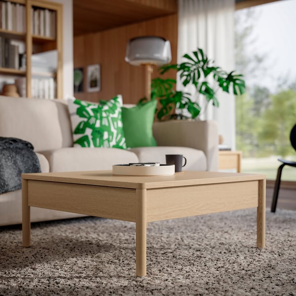 IKEA TONSTAD Coffee Table Oak Veneer 33 1/8x32 1/4 "