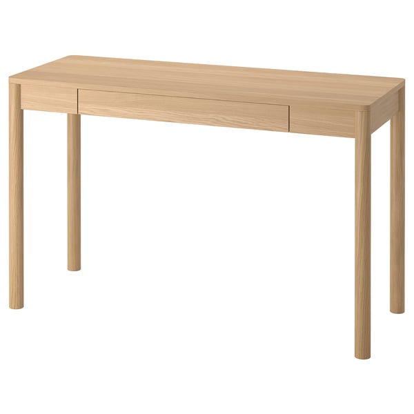 IKEA TONSTAD Desk oak veneer 47 1/4x18 1/2 "