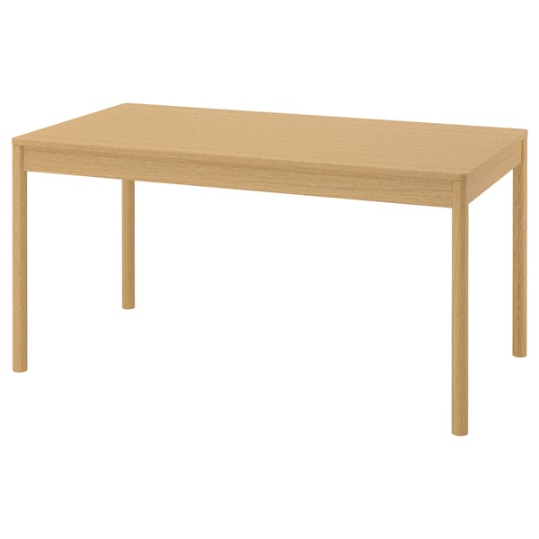 IKEA TONSTAD Table oak veneer 59x31 1/2 "