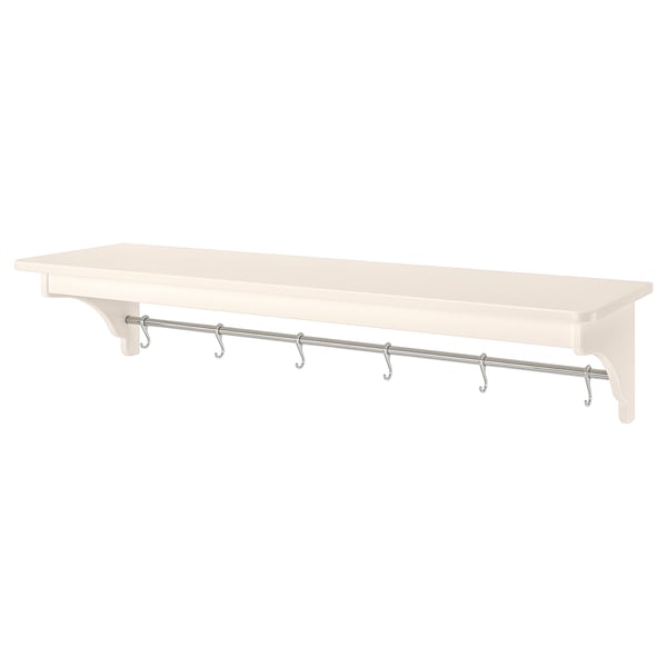IKEA TORNVIKEN Wall shelf off-white 47 1/4 "