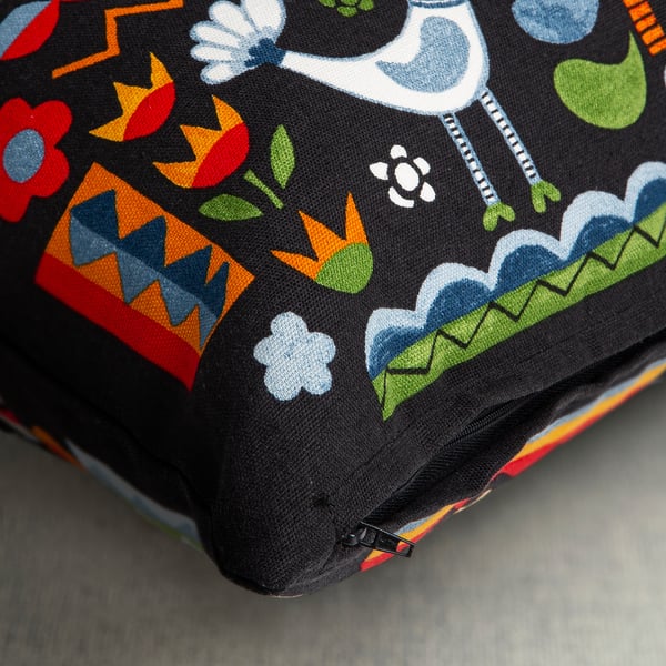 IKEA TRATTKAKTUS Cushion Cover Multicolor 20x20 "