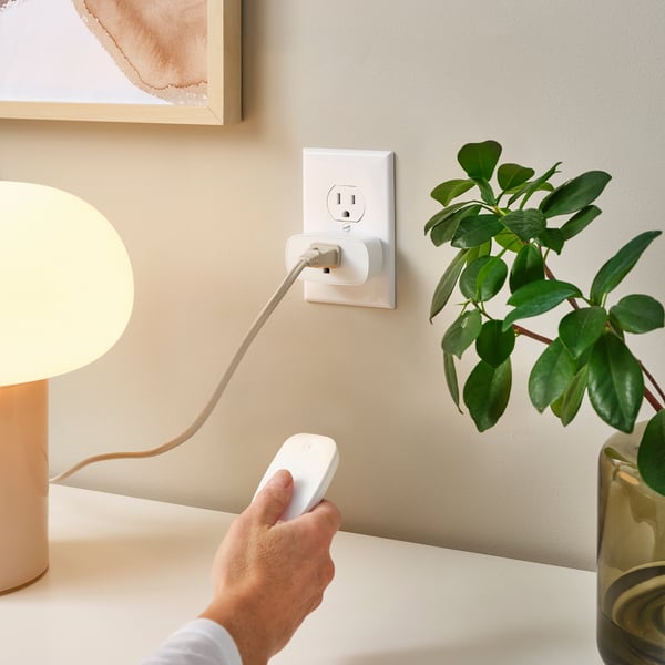 IKEA TRETAKT Plug With Remote Control Smart