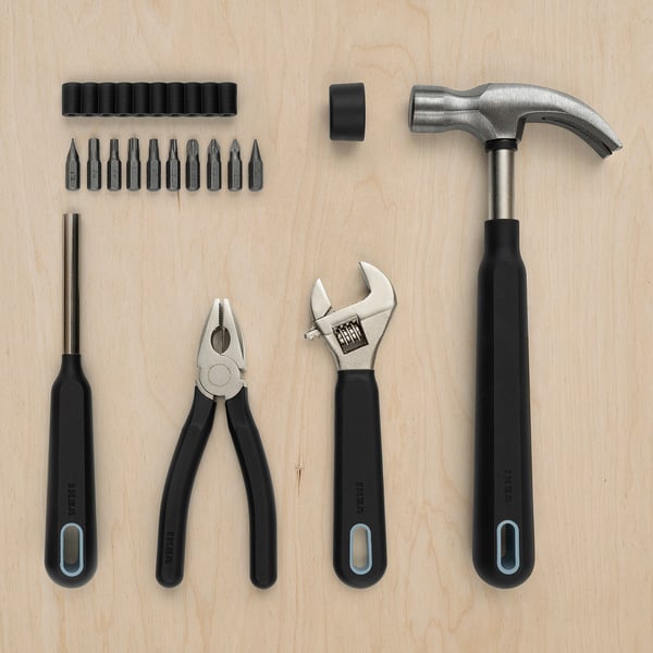IKEA TRIXIG 15-piece Tool Set