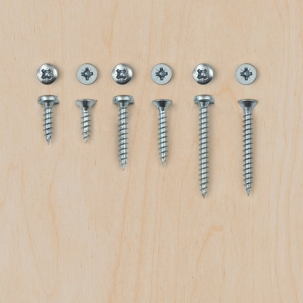 IKEA TRIXIG 200-piece Wood Screw Set