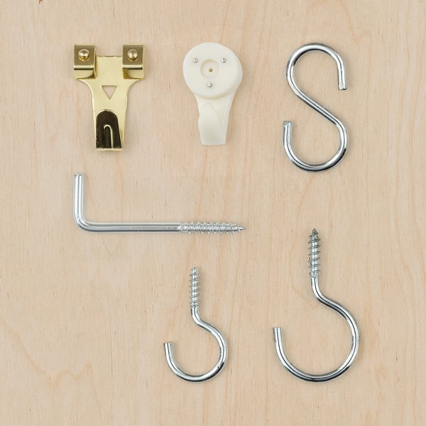 IKEA TRIXIG 85-piece Hooks And Hanging Set