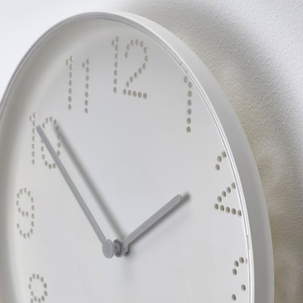 IKEA TROMMA Wall Clock White 9 ¾ "