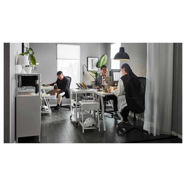 IKEA TROTTEN Desk White 47 1/4x27 1/2 "