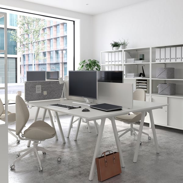 IKEA TROTTEN Desk White 63x31 1/2 "