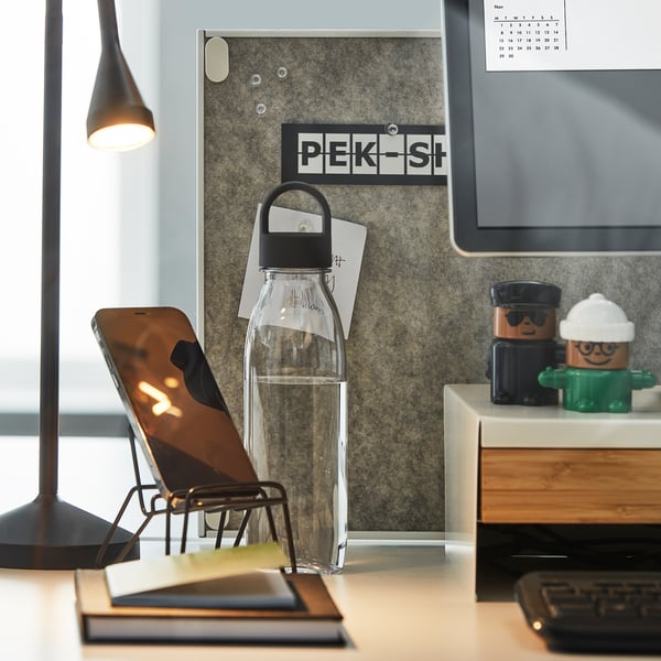 IKEA TROTTEN Noticeboard White 30x13 "