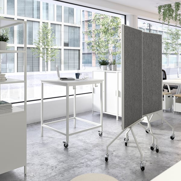 IKEA TROTTEN Table White 31 1/2x31 1/2 "