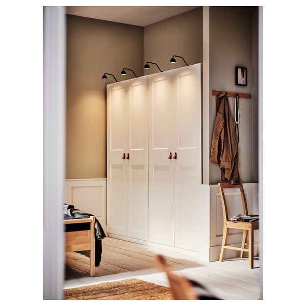 IKEA TVÄRDRAG Cabinet Lighting Black/dimmable