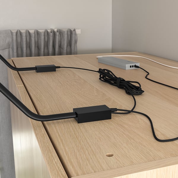 IKEA TVÄRDRAG / TRÅDFRI Lighting Kit Black