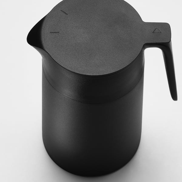 IKEA UNDERLÄTTA Vacuum Flask Black 41 Oz